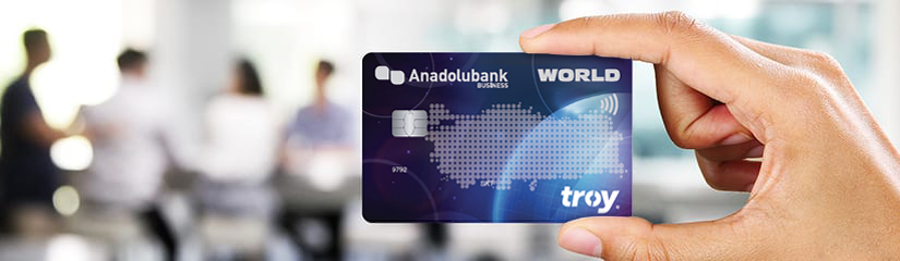 Anadolubank Troy Business Worldcard