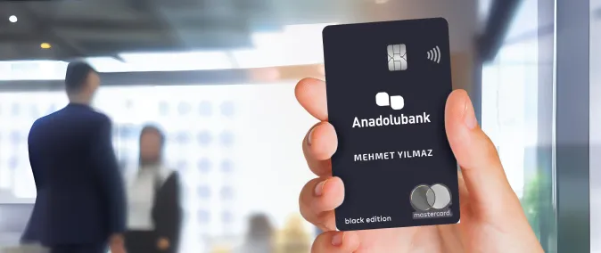 Temassız özellikli Anadolubank Platinum Worldcard Kredi Kartı ile peşin ya da taksitli alışveriş yapabilir, harcamalarınızdan Worldpuan kazanabilirsiniz. Detaylı bilgi için tıklayın! 